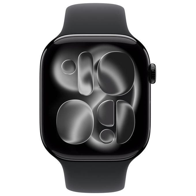 Apple Watch Series 11 GPS + Cellular 46mm Alluminio Jet Black Sport Band Nero M-L