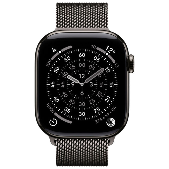 Apple Watch Series 11 GPS Cellular 42mm Titanio Ardesia con Loop Milanese