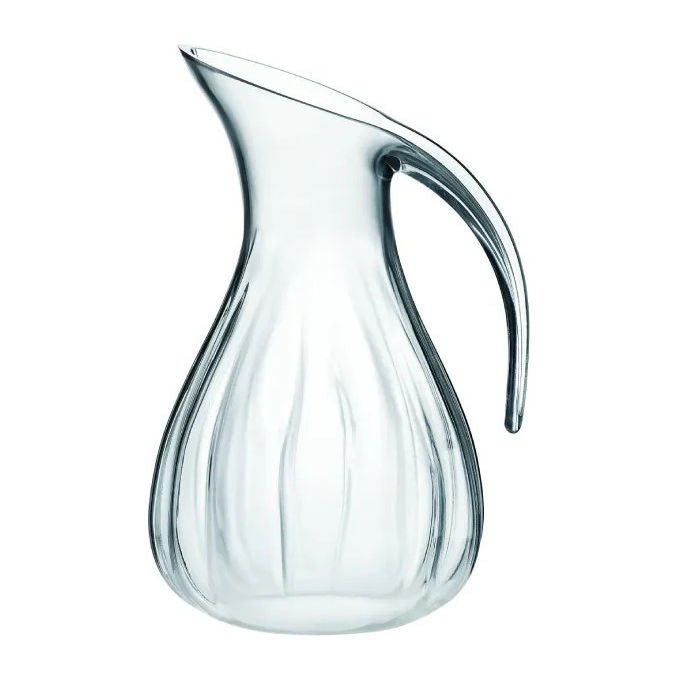 Fratelli Guzzini Caraffa Aqua Trasparente 1700 cc Vetro Lavabile in Lavastoviglie