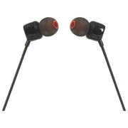 Jbl Auricolari In-ear Cablati Tune 110 Musica Neri