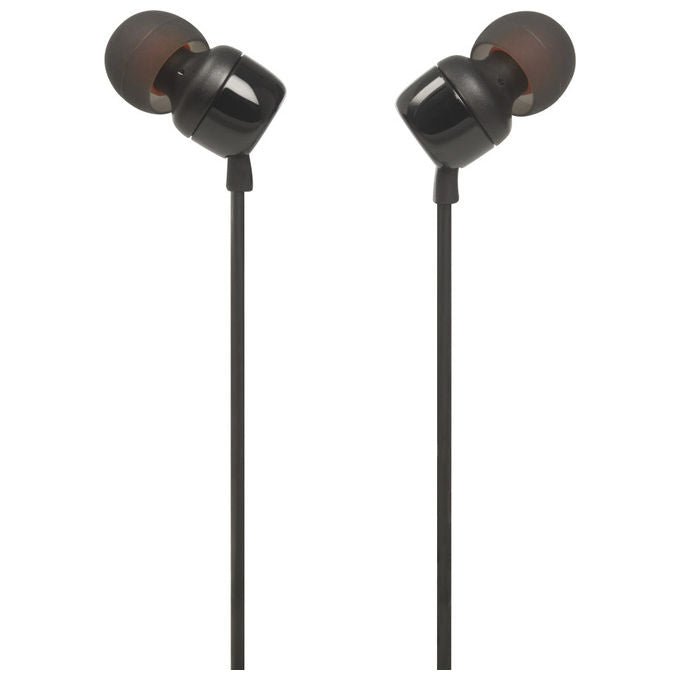 Jbl Auricolari In-ear Cablati Tune 110 Musica Neri