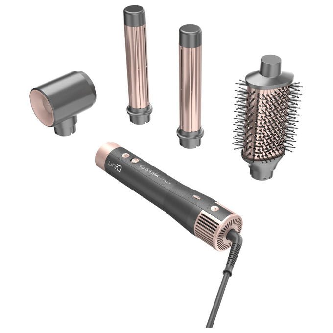 Ga.Ma GH0113 UniQ Aura Multistyler All in One 1500W Autopulizia + 4 accessori Motore