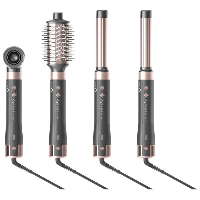 Ga.Ma GH0113 UniQ Aura Multistyler All in One 1500W Autopulizia + 4 accessori Motore