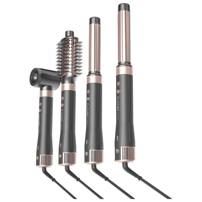 Ga.Ma GH0113 UniQ Aura Multistyler All in One 1500W Autopulizia + 4 accessori Motore