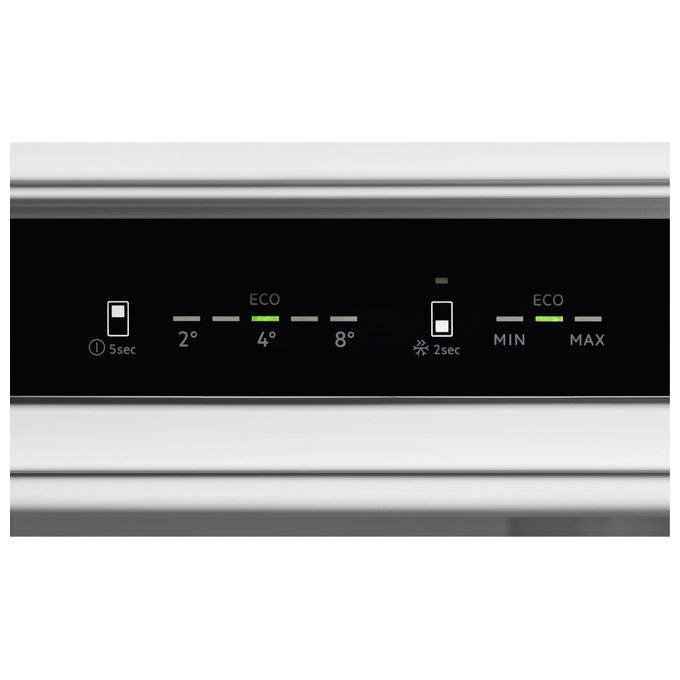 AEG TC6MS18FDS Frigorifero Combinato da Incasso Serie 6000 249L Classe D TwinTech Total No Frost (177x55x55) cm colore Bianco
