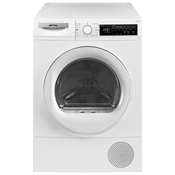 Smeg Asciugatrice a Libera Installazione 8 kg Bianca