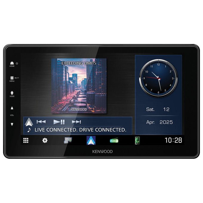 Kenwood Electronics Monicevitore 1-DIN Wi-Fi Bluetooth Display 9 pollici DMX-F920DS