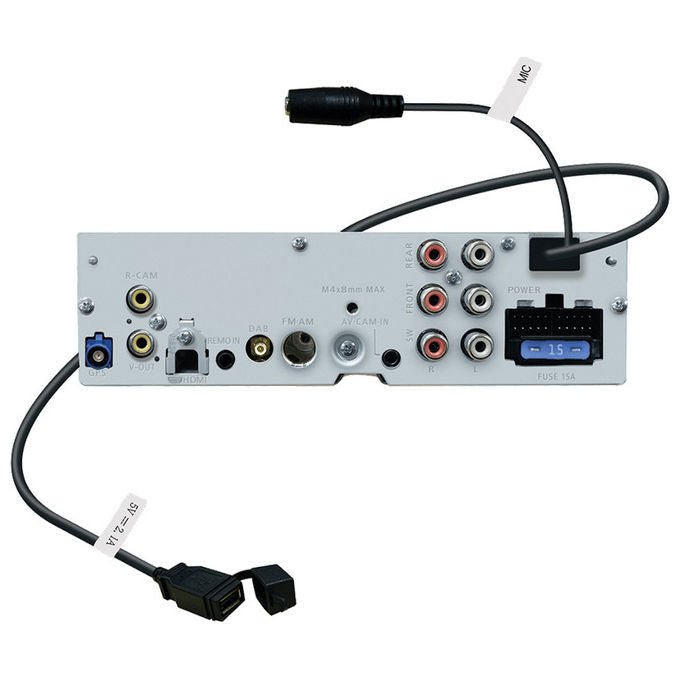 Kenwood Electronics Monicevitore 1-DIN Wi-Fi Bluetooth Display 9 pollici DMX-F920DS