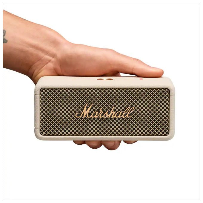 Marshall Emberton III Diffusore Bluetooth portatile Crema Impermeabile