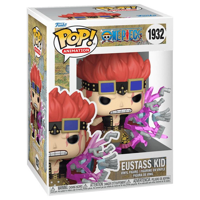 Funko Pop! Animation One Piece Eustass Kid Modellino da Collezione Vinyl