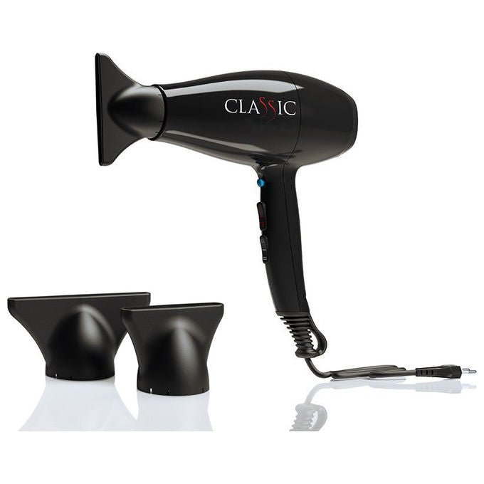 GA.MA Asciugacapelli 2200 W Nero Ionico Con diffusore