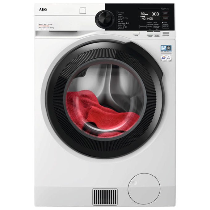 Aeg, Lavasciuga ÖKOKombi Serie 9000 AbsoluteCare, 10 kg Lavaggio, 6 kg Asciugatura, Bianco
