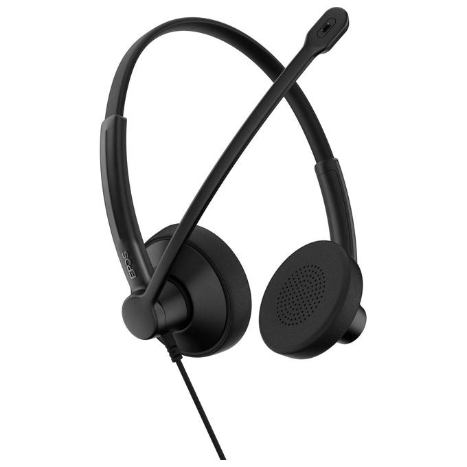 Epos Cuffie da Ufficio Cablate USB-C USB-A con Microfono Nero