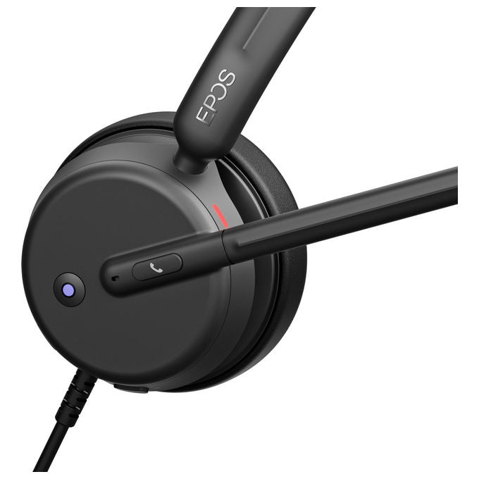 Epos Cuffie Monoauricolari Impact 430T USB-C Nero Con Microfono