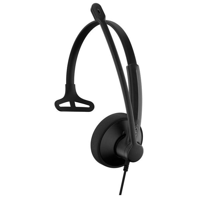 EPOS Cuffie Monoaurale USB-C-A Impact 100 MS Nero Archetto