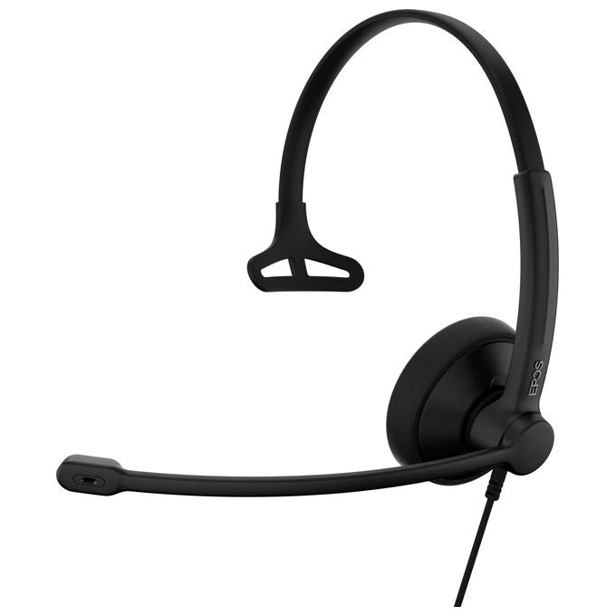EPOS Cuffie Monoaurale USB-C-A Impact 100 MS Nero Archetto