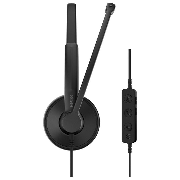 EPOS Cuffie Monoaurale USB-C-A Impact 100 MS Nero Archetto