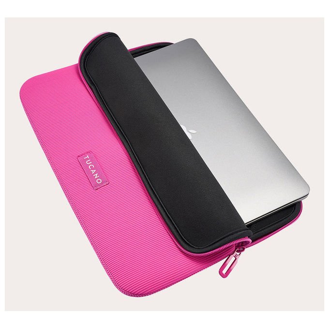 Tucano Colore Borsa per Laptop 14 Pollici Fucsia Neoprene