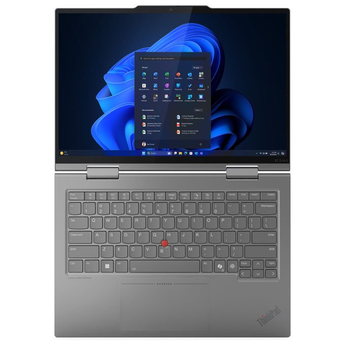 Lenovo ThinkPad X1 2-in-1 Gen 10 Aura Edition PC Copilot+ Intel Core Ultra 7 258V 14 pollici 2.8K 32 GB RAM 1 TB SSD Grigio