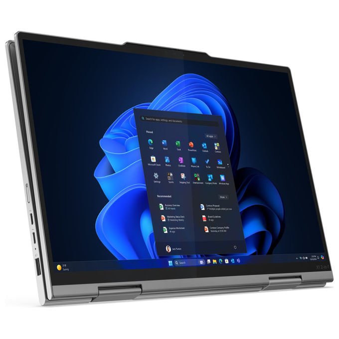 Lenovo ThinkPad X1 2-in-1 Gen 10 Aura Edition PC Copilot+ Intel Core Ultra 7 258V 14 pollici 2.8K 32 GB RAM 1 TB SSD Grigio