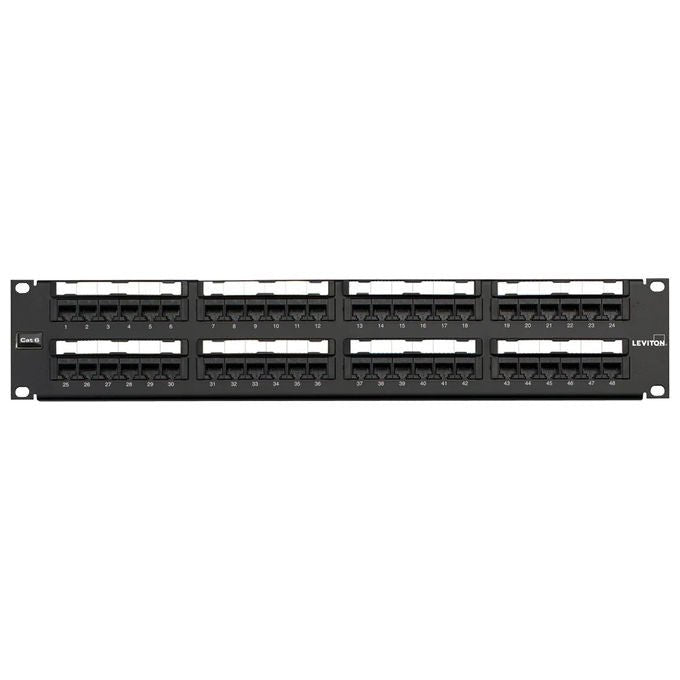Leviton Pannello Fibra Ottica 24 Porte con Adattatori LCD