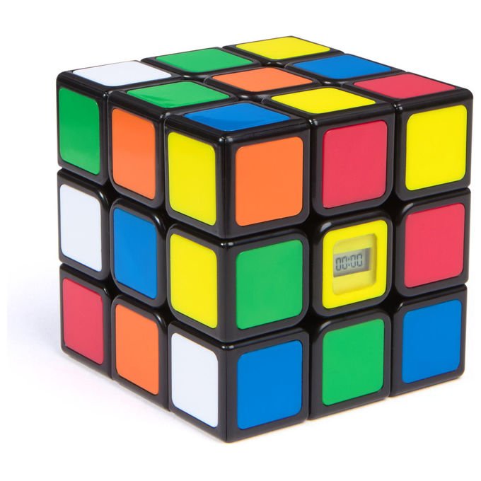 Spin Master Cubo di Rubik 3x3 con Timer Integrato Rompicapo Classico