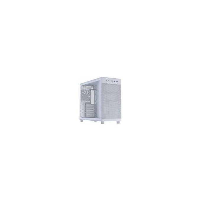 Asus Case PC Prime AP303 TG Mid-Tower ATX Bianco Vetro Temperato