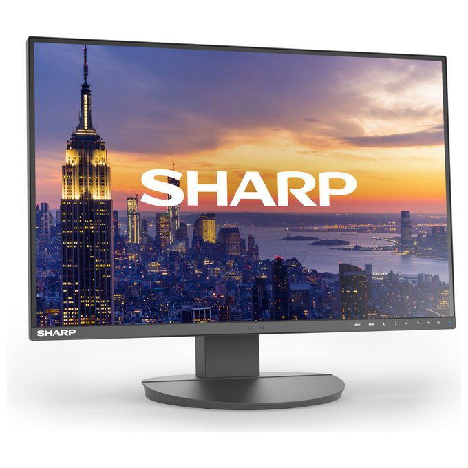 Sharp Monitor PC 24'' Full HD LCD MultiSync EA242W Nero