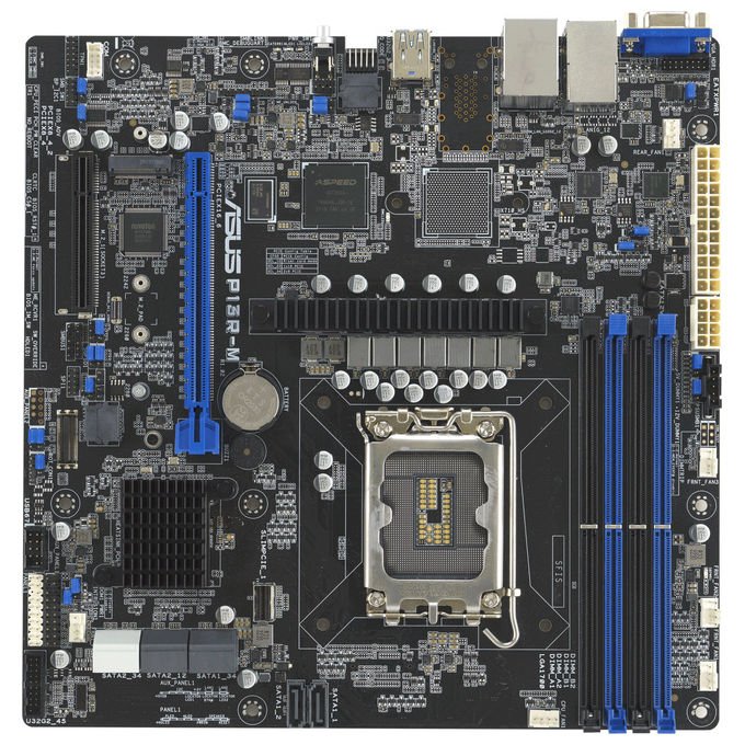 ASUS P13R-M Scheda Madre Server Micro ATX Intel C262 DDR5 Gigabit LAN