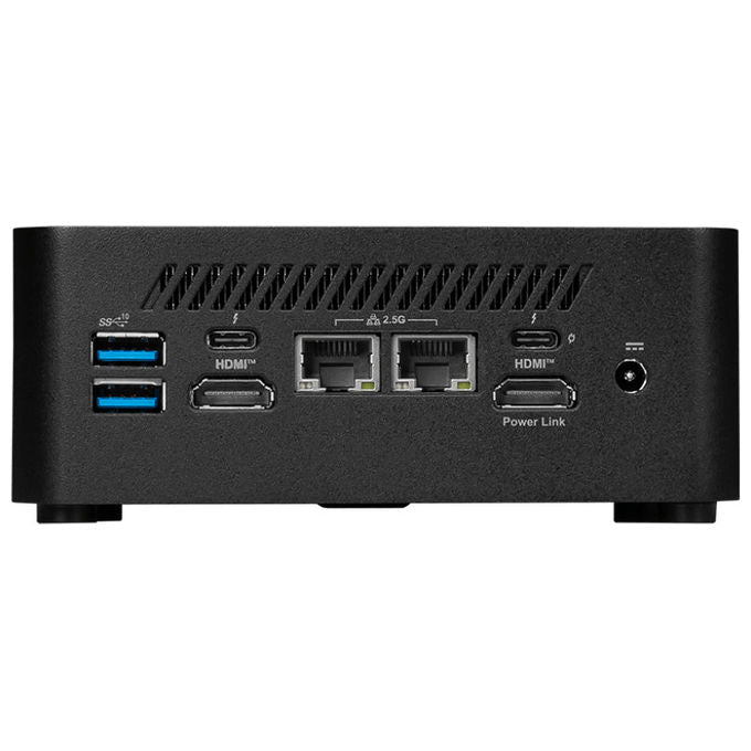 MSI Mini PC Cubi NUC AI 1UMG-007EU Intel Core Ultra 5 125H 8 GB DDR5 512 GB SSD Nero