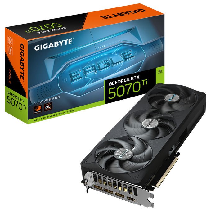 Gigabyte GeForce RTX 5070 Ti Eagle OC SFF 16G Scheda Grafica