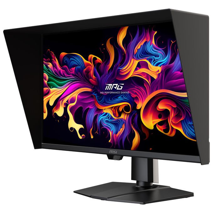 MSI MPG 271QR QD-OLED X50 Display Gaming 27 WQHD - Lastra Quantum Dot OLED 2560 x 1440 500Hz - 003ms DisplayHDR True Black 500 sensore AI Care HDMI 2.1 DP 2.1a USB C (98W PD) nero