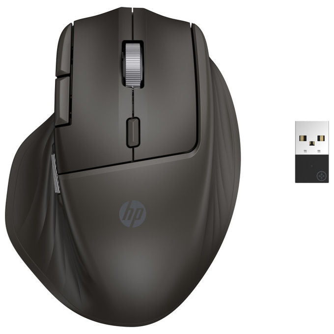 HP Mouse Wireless Ultra-Fast Nero 6 Pulsanti Programmabili