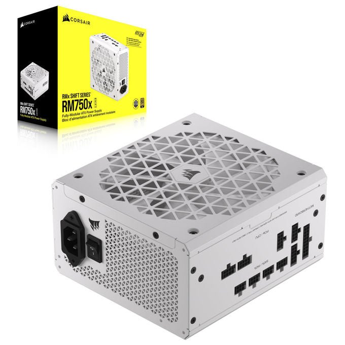 Corsair, Alimentatore Modulare 750W, RM750x SHIFT, ATX 3.1 PCIe 5.1, Cybenetics Gold, Nero - Yeppon