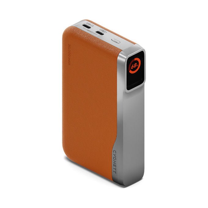 Cygnett Power Bank 20000 mAh 65W 2 USB-C 1 USB-A Marrone Chiaro