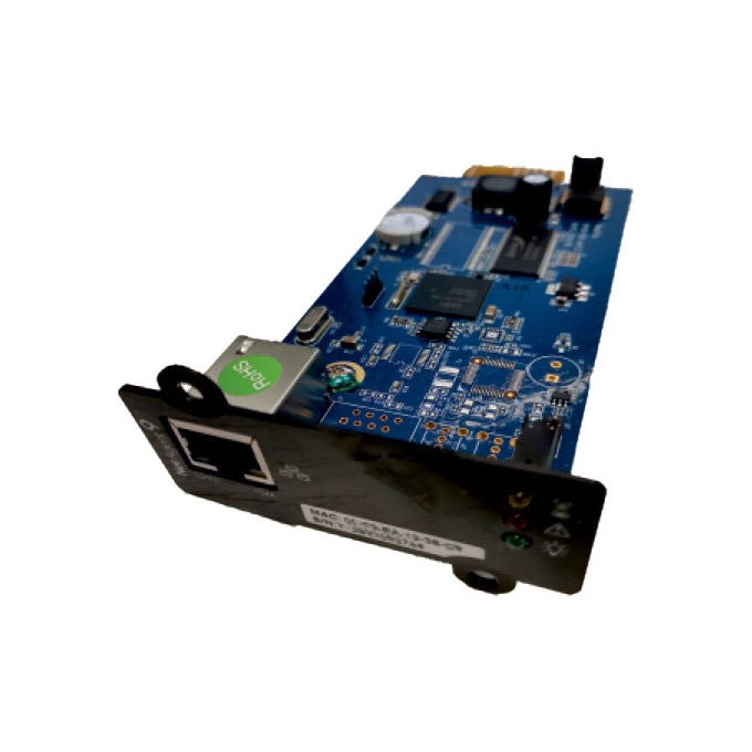 Elsist Scheda di Rete SNMP Ethernet Interna Nero-Blu