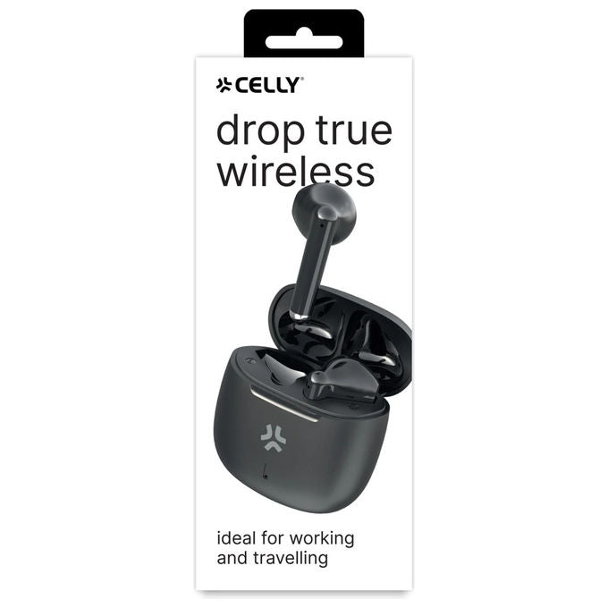 Celly Auricolari True Wireless Neri