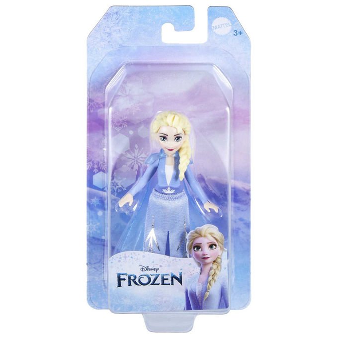 Mattel Mini Bambola Disney Frozen Assortita HLW98 in Plastica e Tessuto