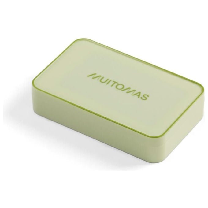 Muitomas Set Manicure Plastica Verde Salvia Compatto e Pratico
