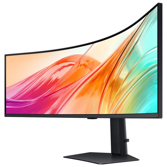 Samsung Monitor PC curvo 49'' Dual QHD LCD Nero