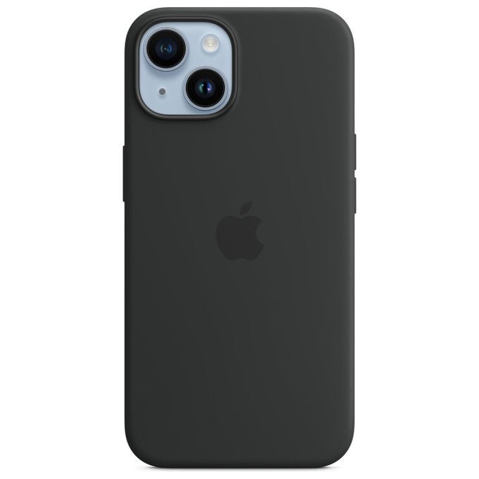 Apple Custodia in Silicone MagSafe iPhone 14 Mezzanotte