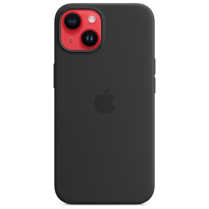Apple Custodia in Silicone MagSafe iPhone 14 Mezzanotte