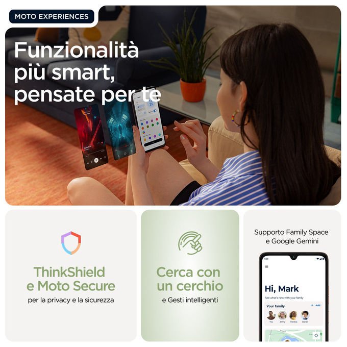 Motorola Moto G06 Smartphone Doppia SIM 256 GB 8 GB Verde