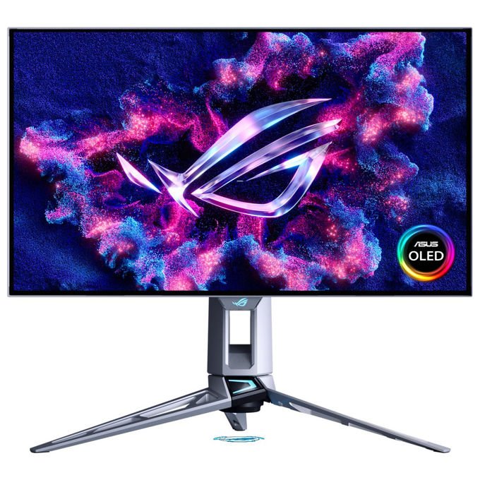 ASUS Monitor Gaming Rog Swift OLED PG27AQWP - W 27'' QHD Argento - Yeppon