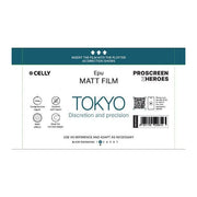 Celly Pellicola Protettiva Universale Opaca 10 Pezzi Profilm Matt Tokyo