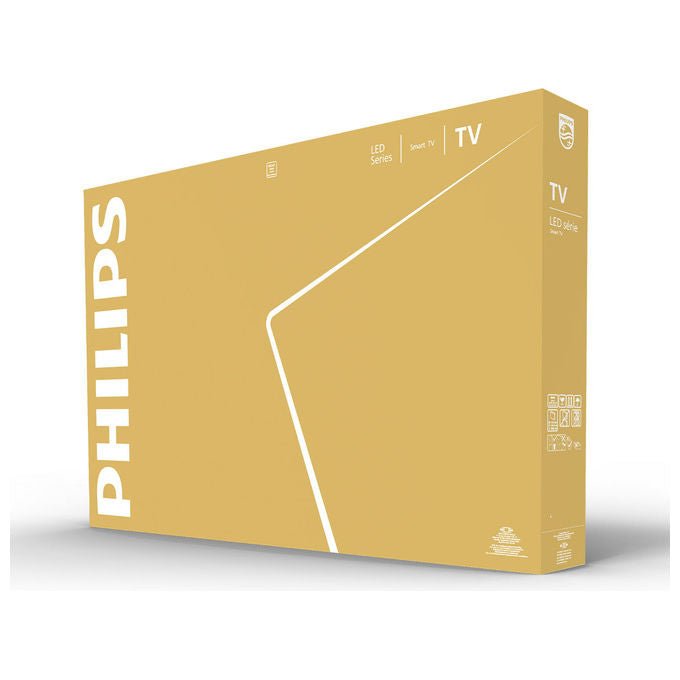 Philips Smart TV LED 4K UHD 50 Pollici Dolby Atmos Titan OS Nero