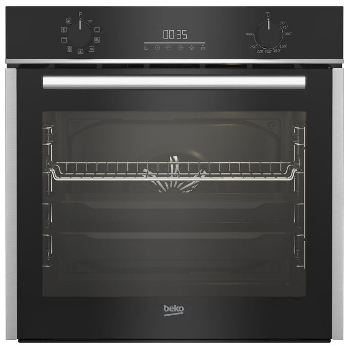 BEKO Forno Multifunzione Beyond BCBIM16300XDE 9 Funzioni 72 Litri Nero e Acciaio