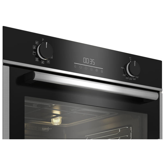 BEKO Forno Multifunzione Beyond BCBIM16300XDE 9 Funzioni 72 Litri Nero e Acciaio