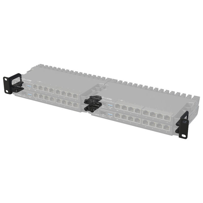 Mikrotik Kit Montaggio Rack K-79 per Router RB5009 e Serie L009 Nero