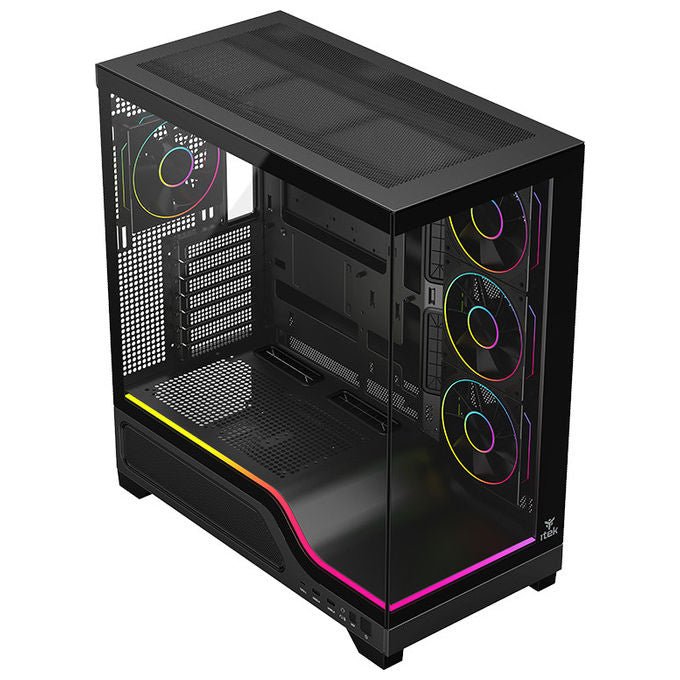 Itek Showbui Wave 82B Case Tower Nero Gaming ATX